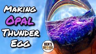 Making a Crushed Opal Thunder Egg