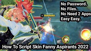 How To Script Skin Fanny Blade Of Kibou Aspirants 2022, No Password, No Files,