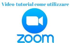 Tutorial come scaricare e utilizzare Zoom Meeting Italiano