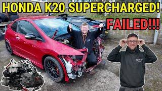 513BHP!!! Supercharged Honda Civic K20 PROBLEMS!!