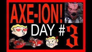 DAY #3 CALL TO AXE-ION DAILY CHALLENGE Fallout 76 S.C.O.R.E. Fanatic Stalker Outfit & Helmet reward