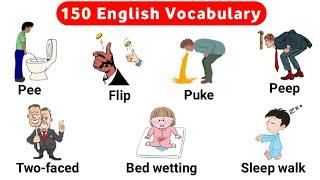 English Vocabulary : 150+ Vocabulary with pictures | Vocabulary with Sentence | Listen and Learn
