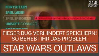 Dauerhaft "im Kampf" Bug - hier eine mögliche Lösung | Star Wars Outlaws | deutsch