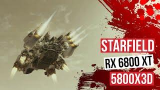 Starfield Early Access Gameplay on RX 6800 XT & Ryzen 5800X3D - 2K 1440p