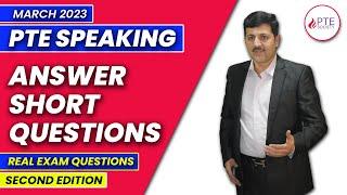 Answer Short Questions | PTE Speaking | PTE Predictions March 2023 | Second Edition by PTE Society