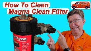 How to Clean the Adey Magna Clean Professional Filter. Easy to Follow Step by Step Instruction.
