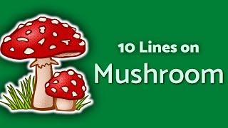 Mushroom - 10 Lines on Mushroom | TeachMeYT