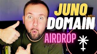 How To Create A Juno Domain Name - Big AirDrop Coming 