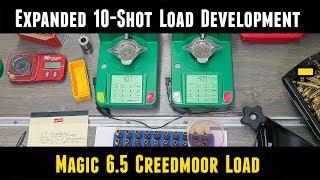 Expanded 10 Shot Load Development for 6.5 Creedmoor