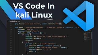 how to install vscode in kali Linux