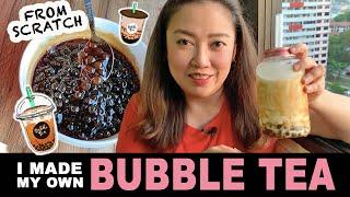 I made my own Brown Sugar Boba | Rhea’s Kitchen | EP 02