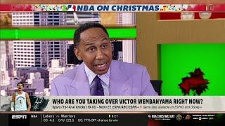 FIRST TAKE | Stephen A. Smith claims Wemby will be the NEXT FACE OF NBA when LeBron retire