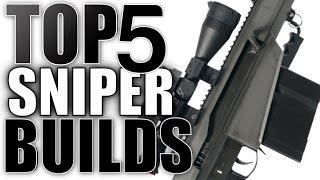 Top 5 Airsoft Sniper Builds - Bolt Actions & Semi Autos