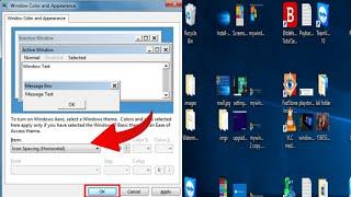 Icon horizontal spacing window 7||Adjusting desktop icon spacing in windows 7|Rahe ilm official