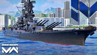 YAMATO buff main cannon and secondary cannon accuracy : Modern Warships