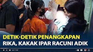 Detik-Detik Penangkapan Rika, Kakak Ipar Racuni Adik di Palembang, Ditemukan di Rumah Warga