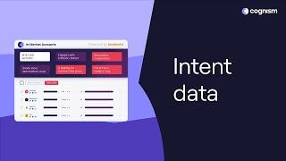 Cognism Intent Data - powered by Bombora