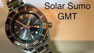 Seiko Sumo Solar GMT