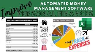 Monthly Expense Management Sheet In Excel | Personal Finance Management | Excel Expense Tracker