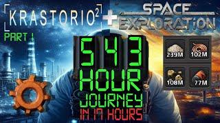 Race Against Time and Space | Full Series [1/2] (Factorio Space Exploration + Krastorio 2)