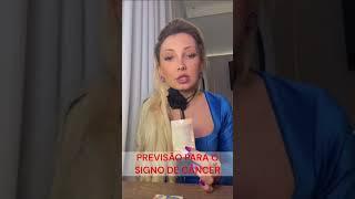 PREVISÃO PARA O SIGNO DE CÂNCER | VIDENTE CHALINE GRAZIK  #previsões #signodecâncer