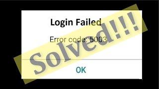 How To Fix ZOOM Meetings - Login Failed  (Error Code: 5003) Android & Ios