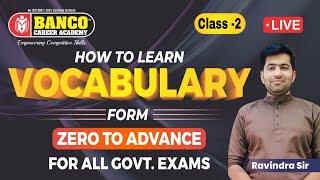 Class 2 | Free Vocabulary on YouTube Noun | adjective | adverb  | verb With Tricks by Ravindra Sir