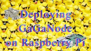 Deploying Gaganode on Raspberry Pi