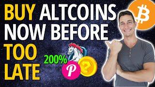 IS ALTCOIN SEASON HERE? | TOP 3 CRYPTOS TO WATCH 2021 (Don't Miss 10X Gains!)