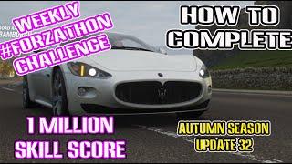 Forza Horizon 4 Forzathon Challenge Autumn - update 32 - GT Car, 1 Million Skill Score