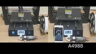 TMC2208 vs A4988 - in Anycubic Mega sound comparison