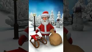 Talking Tom steals Talking Santa Milk