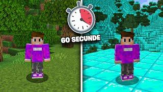 MInecraft... dar SE SCHIMBA LUMEA la 60 de SECUNDE!