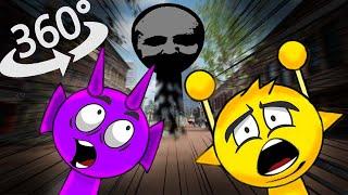 360° VR Incredibox Sprunki in town