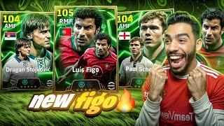 NEW FIGO + SCHOLES ● NATIONAL MIDFIELDERS PACK OPENING + GAMEPLAY  eFootball 25 mobile