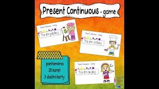 Present Continuous - miming game