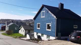 The Blue House at the end of the World Before & After renovation