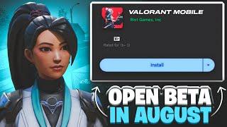 Valorant mobile open beta next month?how to download