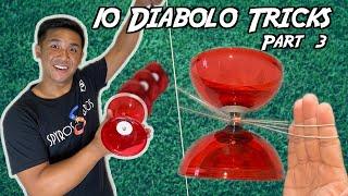 Learn 10 Diabolo Tricks in 10 Minutes Pt. 3 (Beginners) | Diabolo Tutorial #3