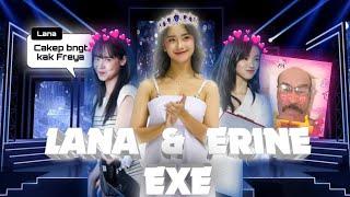 Lana & Erine Terpesona Melihat Kecantikan Kak Freya | JKT48 EXE