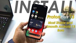 Best Android 13 Rom ProtonPlus on Redmi Note 10 | Review + Installation