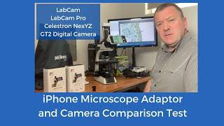 iPhone Microscope Adaptor Review Test | LabCam NexYZ GT2 Digital Camera