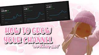 *WORKING 2024* HOW TO GROW YOUR CHANNEL!! ⭐️ // NotCrazyCallie // VOICED