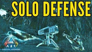 Solo Defending Against Rocket Exploits in Ark Survival Ascended Small Tribes