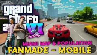 Miami Map with Population | GTA 6 Fan-made MOBILE Download 