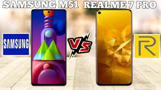 Realme 7 Pro VS Samsung M51