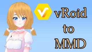 (English) vRoid stable to PMX- convertion