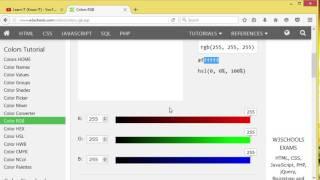 23 - CSS - RGB Colors