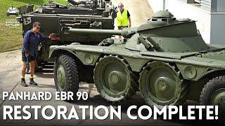Taking the COMPLETED Panhard EBR 90 Armoured Car to the museum!