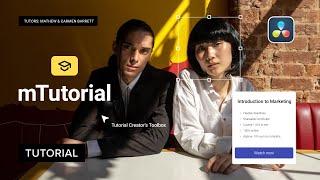 mTutorial DV — Creating appealing informative videos in DaVinci Resolve — MotionVFX
